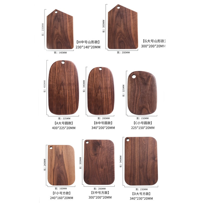 Black Walnut Wood Kitchen Cutting Boards