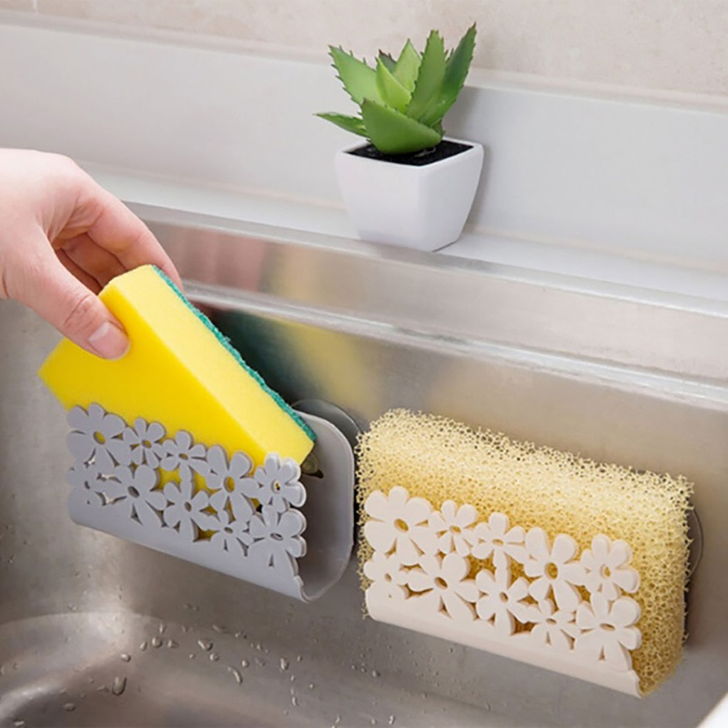 Suction Sponge Holder Rack