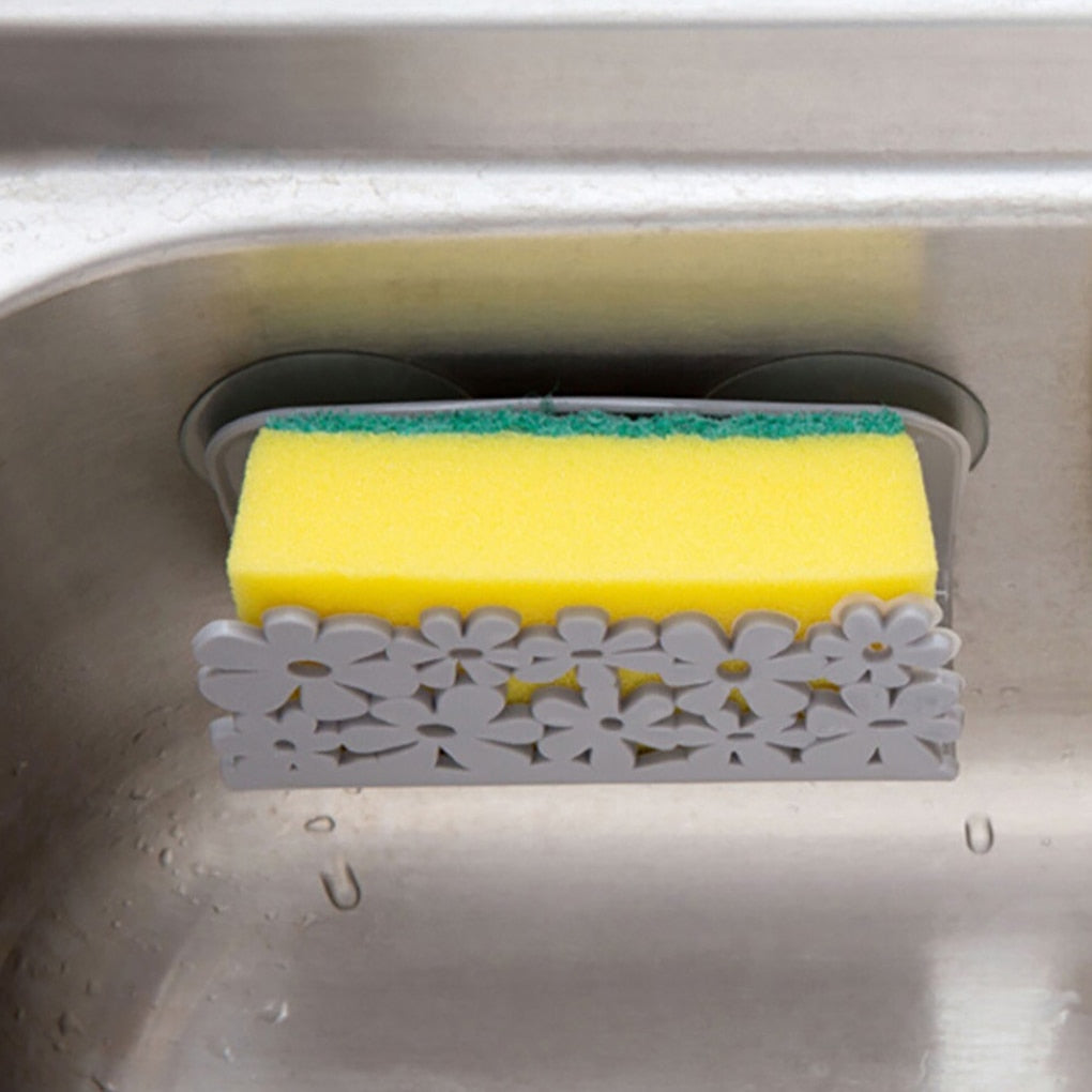 Suction Sponge Holder Rack