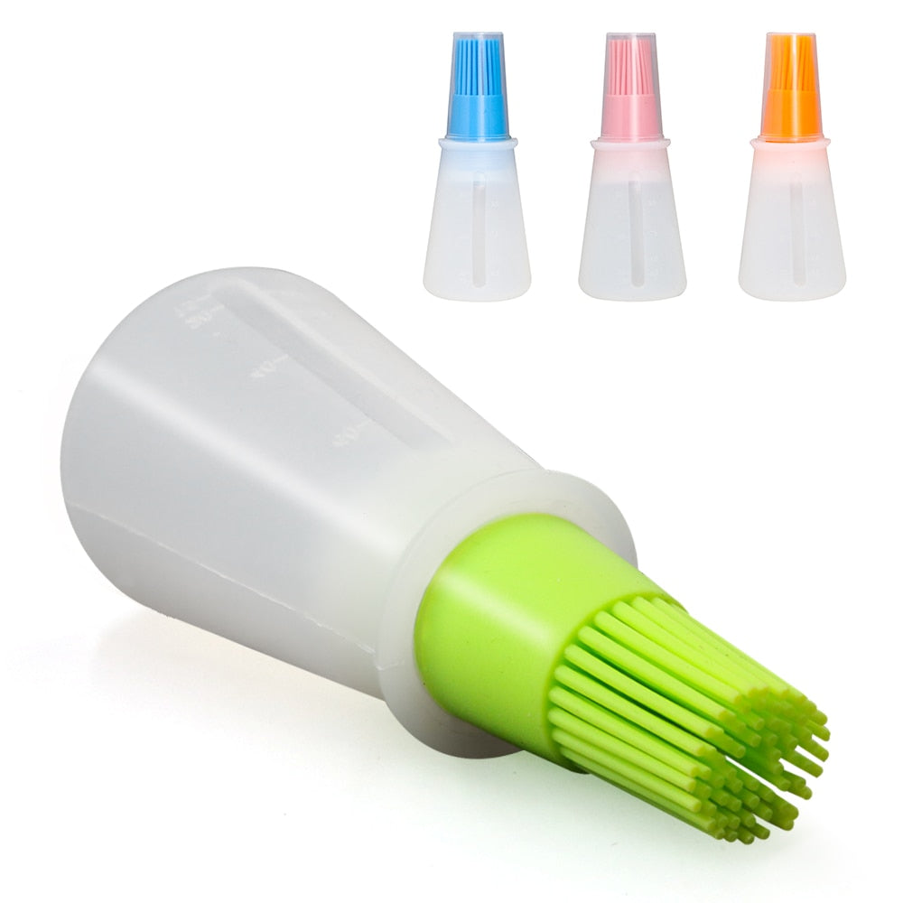 Silicone BBQ Oil Brush High Temperature Resistant Bottle