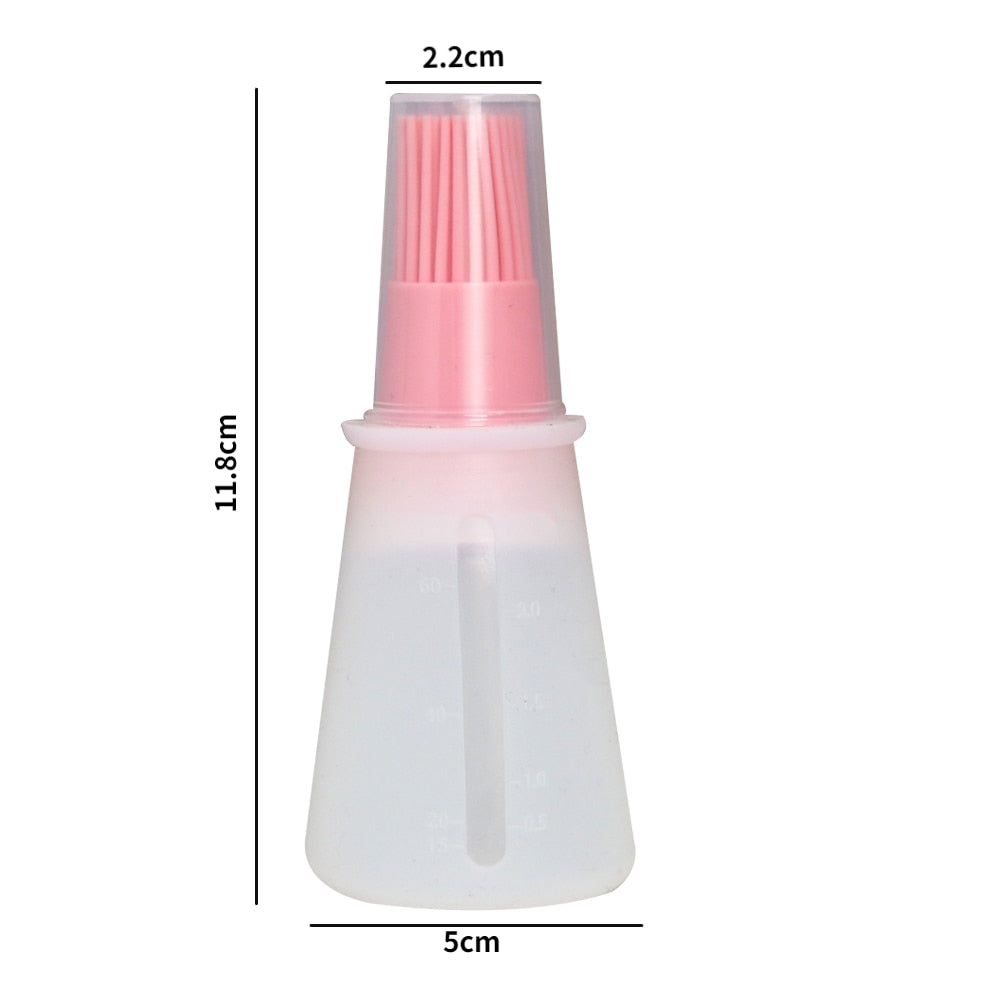 Silicone BBQ Oil Brush High Temperature Resistant Bottle